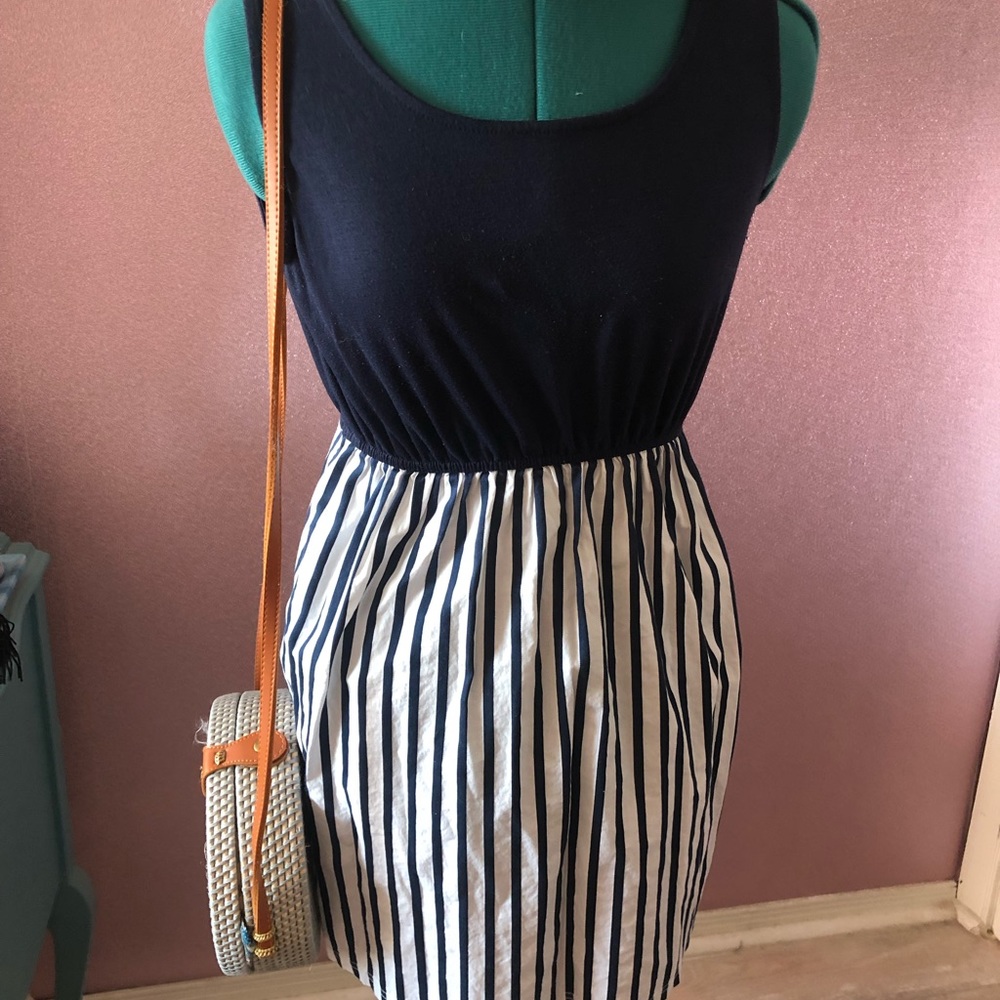 Nautical striped dress - Never been worn